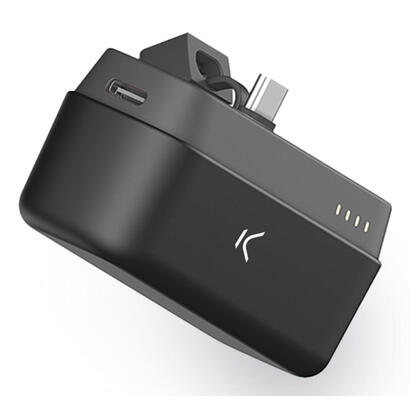ksix-powerbank-mini-con-stand-4800mah-10w-cable-usb-a-a-usb-c-color-negro