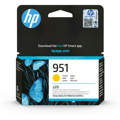 tinta-original-hp-n-951-yellow-cn052ae-para-officejet-pro-251dw-officejet-pro-276dw-officejet-pro-8100-eprinter-officejet-pro-86