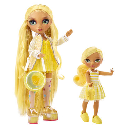 muneca-mga-entertainment-rainbow-high-littles-daisy-amarillo-531227-euc