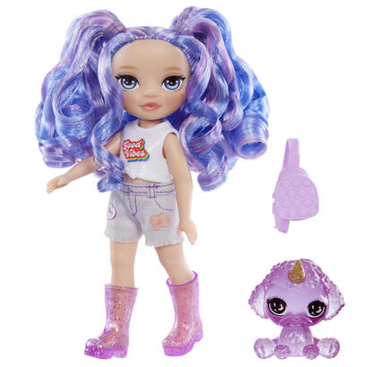 muneca-mga-entertainment-rainbow-high-littles-amatista-purpura-531234-euc