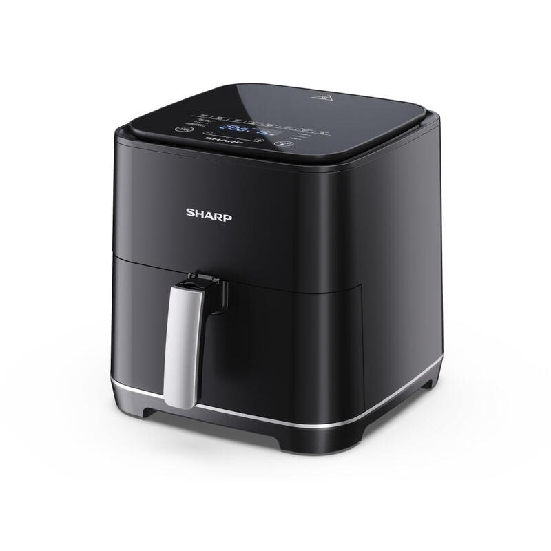 sharp-af-gs552ae-b-freidora-de-aire-55l-8-programas-1650w-negro sharp-af-gs552ae-b-freidora-de-aire-55l-8-programas-1650w-negro