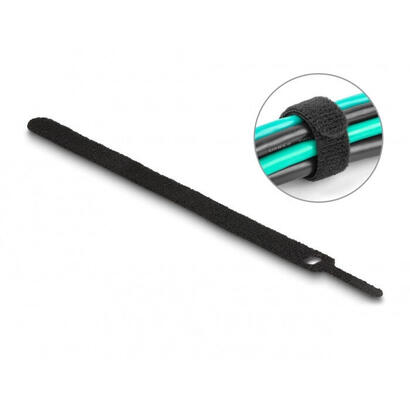delock-19011-presilla-bridas-adherentes-para-cables-negro-10-piezas