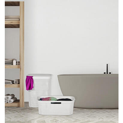 rotho-brisen-50-l-rectangular-plastico-capuchino