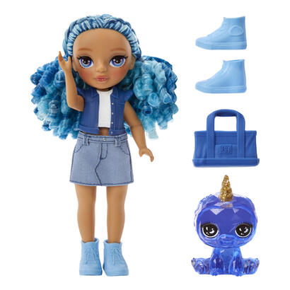 muneca-mga-entertainment-rainbow-high-littles-zafiro-azul-531197-euc