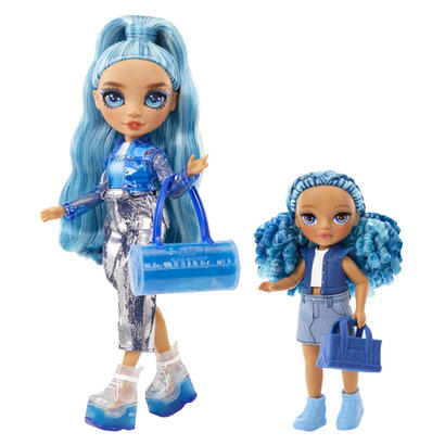 muneca-mga-entertainment-rainbow-high-littles-zafiro-azul-531197-euc