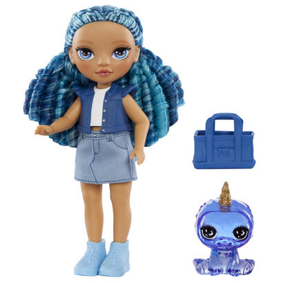 muneca-mga-entertainment-rainbow-high-littles-zafiro-azul-531197-euc