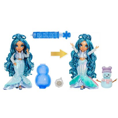 muneca-entretenimientos-rainbow-high-winter-wonderland-bella-azul-muneca-120834-euc