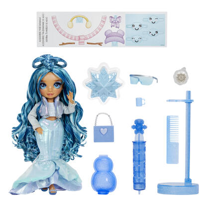 muneca-entretenimientos-rainbow-high-winter-wonderland-bella-azul-muneca-120834-euc