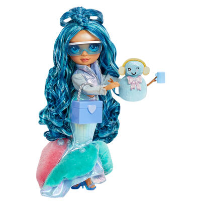 muneca-entretenimientos-rainbow-high-winter-wonderland-bella-azul-muneca-120834-euc