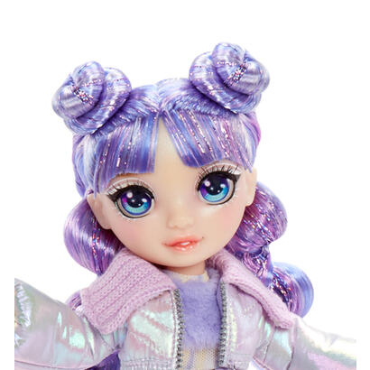 muneca-mga-entertainment-rainbow-high-winter-wonderland-doll-violeta-purple-120865-euc