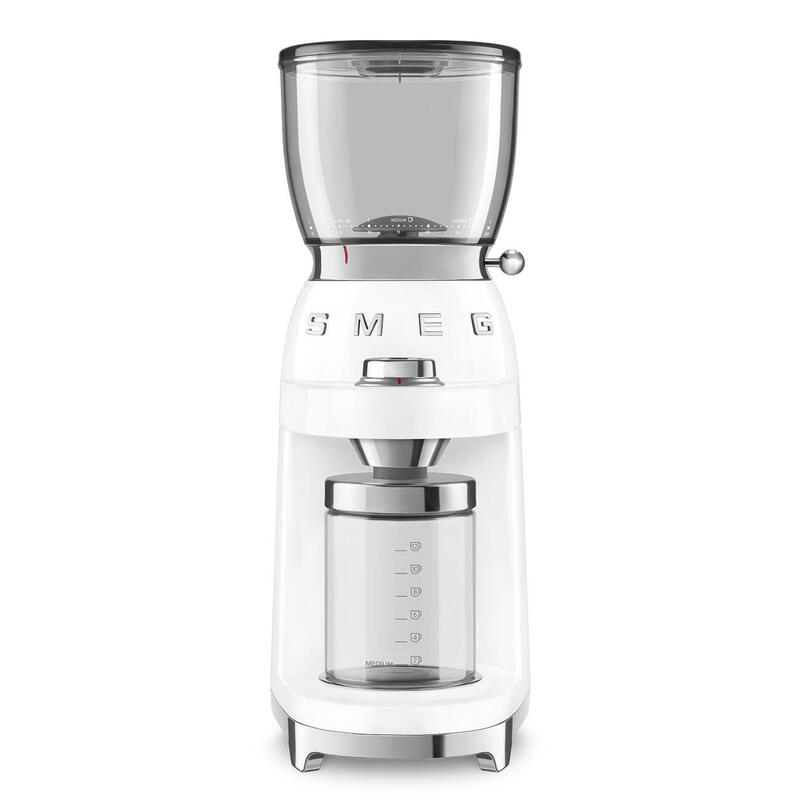 molinillo-smeg-cgf11wheu-de-cafe-150-w-transparente-blanco molinillo-smeg-cgf11wheu-de-cafe-150-w-transparente-blanco