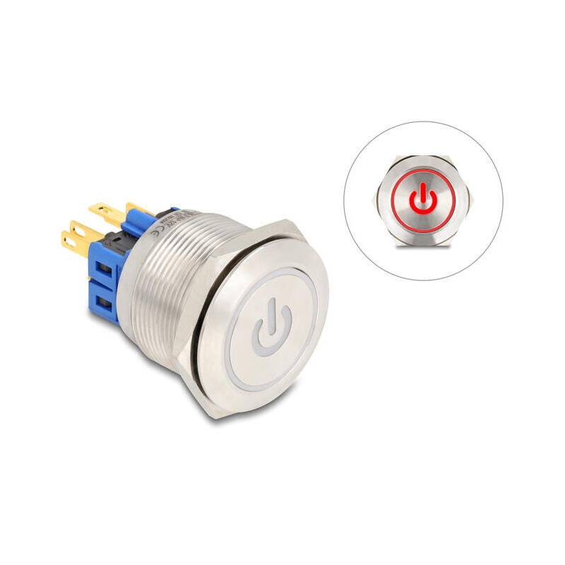 drucktaster-zum-einbau-25-mm-6-x-lotanschluss-led-rot-powersymbol-ring