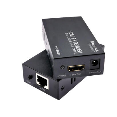 extensor-hdmi-por-rj45-cat6-hasta-50mt-funcion-edid-y-alimentadores-incluidos