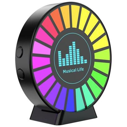 lampara-led-ls130-control-de-sonido-y-musica-para-coche-rgb-usb-tipo-c-negro