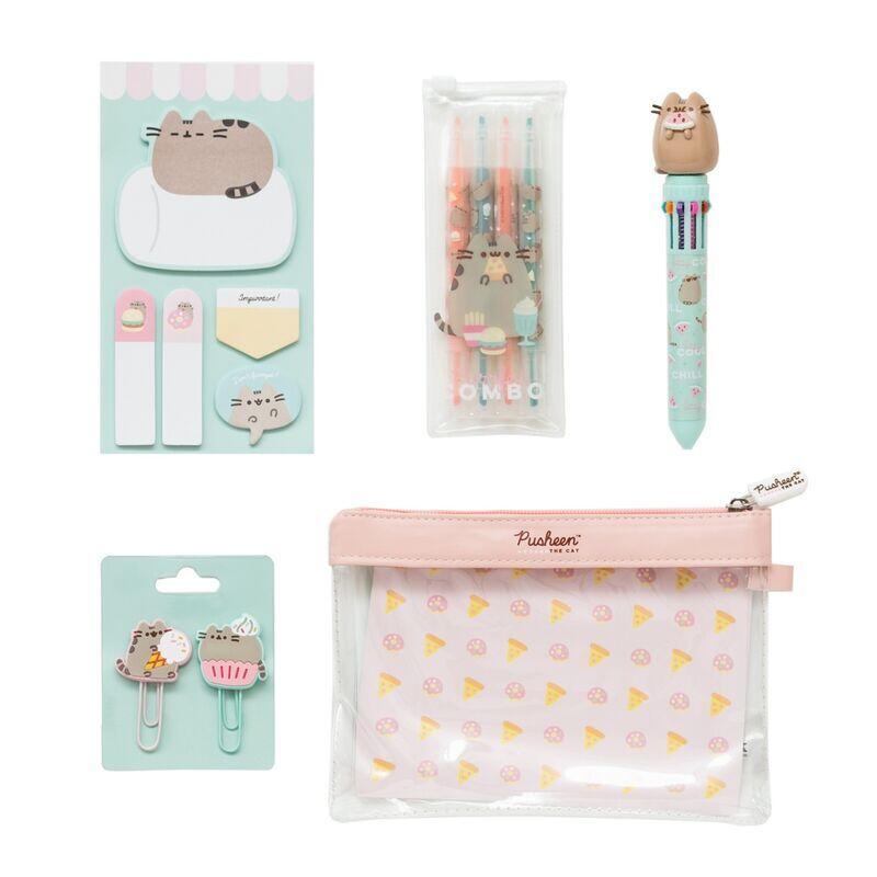 set-papeleria-foodie-collection-pusheen