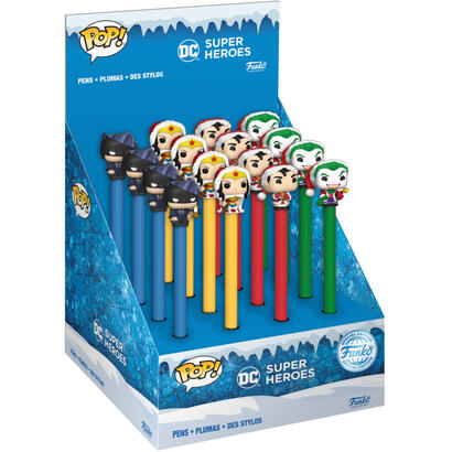 pack-de-16-unidades-boligrafo-toppers-dc-comics-holiday-super-heroes-surtido