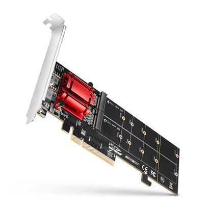 axagon-pcem2-nd-pcie-adaptador-para-zwei-m2-ssds