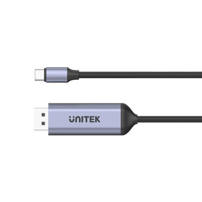 unitek-v1423c-cable-usb-c-displayport-14-8k-60hz-18m-alu