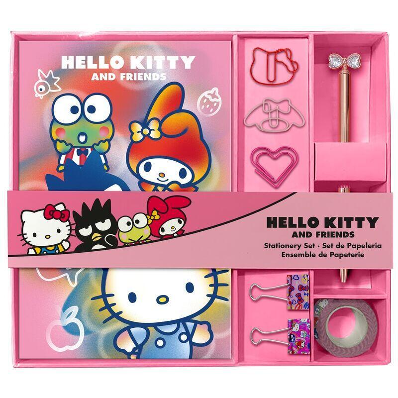 set-papeleria-cuaderno-accesorios-hello-kitty