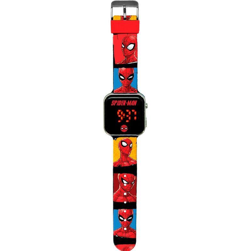 reloj-led-spiderman-marvel