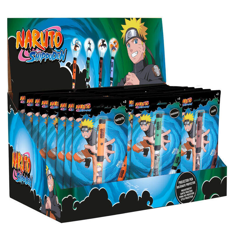 boligrafo-pack-de-24-unidades-proyector-naruto-shippuden-surtido