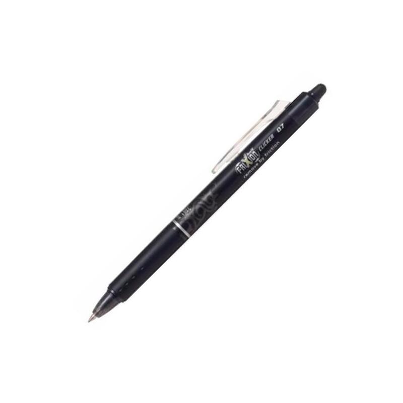 pack-de-12-unidades-pilot-boligrafo-tinta-borrable-frixion-clicker-07-negro