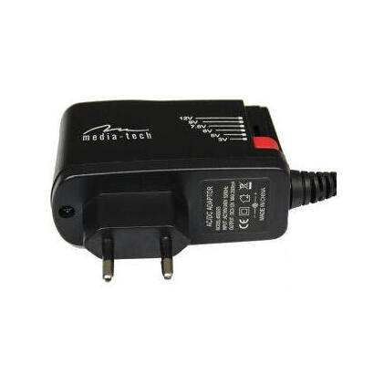 media-tech-mt6267-cargador-de-dispositivo-movil-smartphone-tableta-negro-corriente-alterna-interior