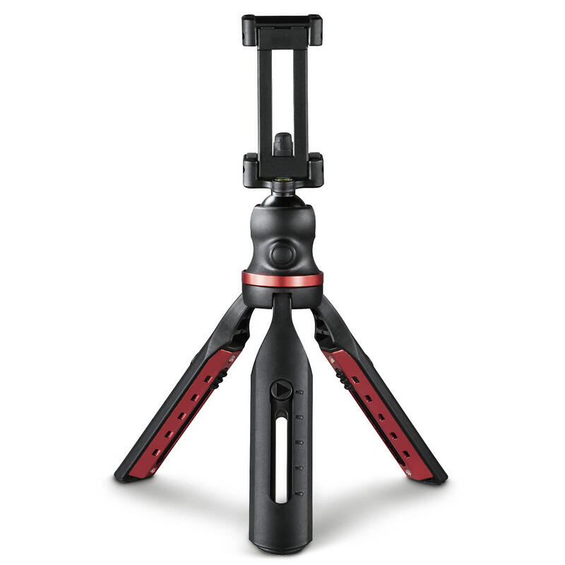 hama-solid-tripode-telefono-inteligentetableta-3-patas-negro-rojo hama-solid-tripode-telefono-inteligentetableta-3-patas-negro-rojo