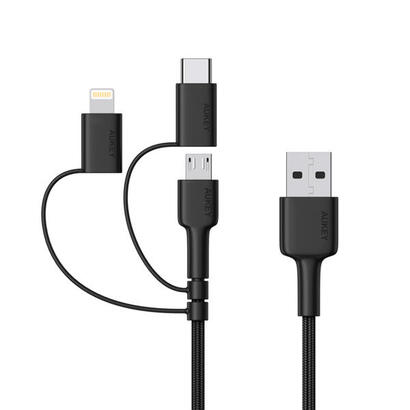 aukey-cb-bal5-cable-de-conector-lightning-12-m-negro