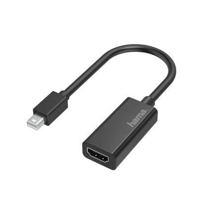 hama-00200332-adaptador-mini-displayport-hdmi-negro
