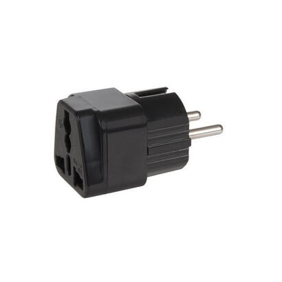 maclean-mce155-adaptador-de-enchufe-electrico-nema-5-15p-tipo-e-fr-negro