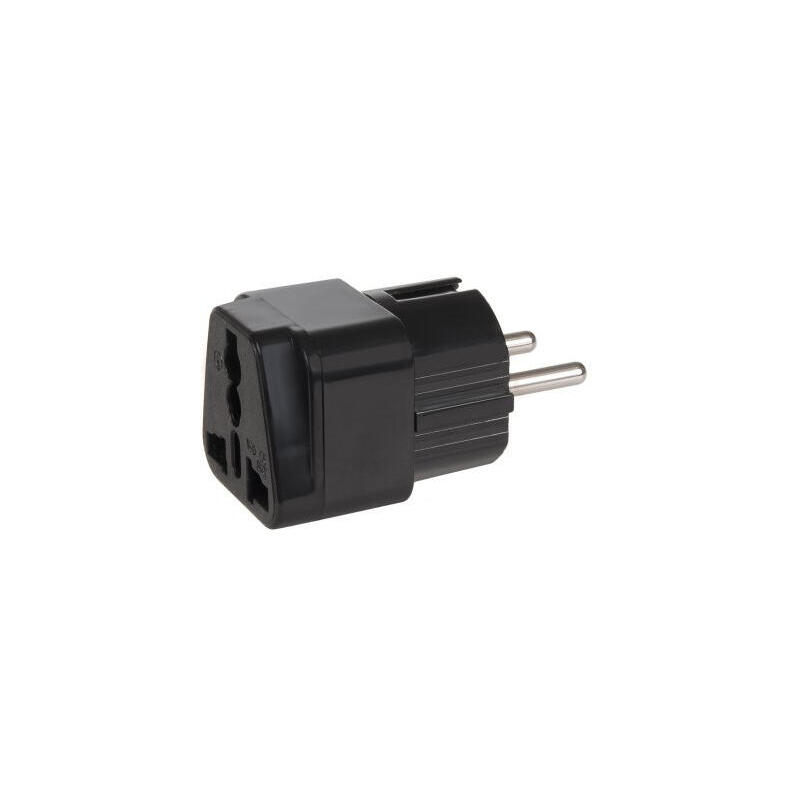 maclean-mce155-adaptador-de-enchufe-electrico-nema-5-15p-tipo-e-fr-negro