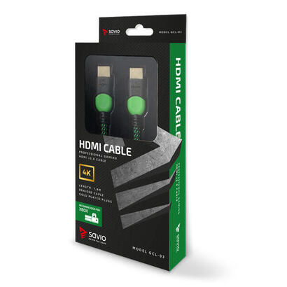 savio-gcl-03-cable-hdmi-18-m-hdmi-tipo-a-estandar-negro-verde