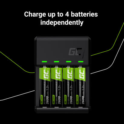 green-cell-grsetgc03-cargador-2xaa-2000mah-2xaaa800ma