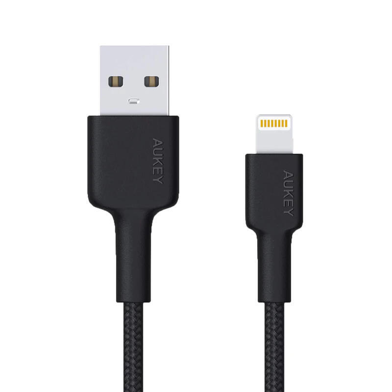 aukey-cb-al05-cable-lightning-usb-de-carga-rapida-de-nailon-2m-certificado-apple-mfi aukey-cb-al05-cable-lightning-usb-de-carga-rapida-de-nailon-2m-certificado-apple-mfi