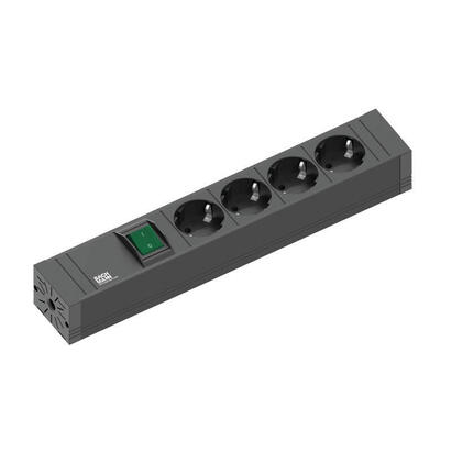 bachmann-regleta-connect-line-4-tomas-negro-20m-con-interruptor