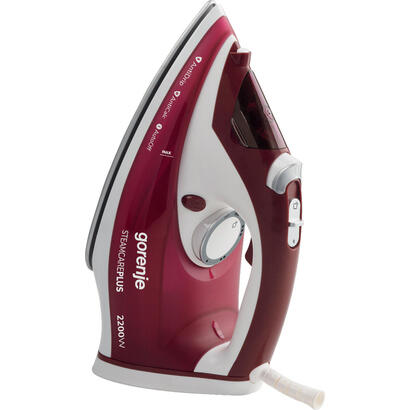 plancha-gorenje-sih2200rbc-a-vapor-suela-de-ceramica-2200-w-rojo