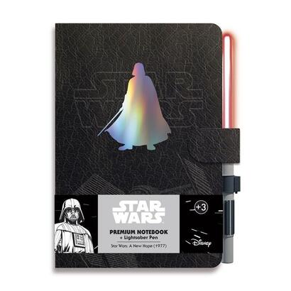 cuaderno-a5-premium-boligrafo-sable-de-luz-darth-vader-star-wars