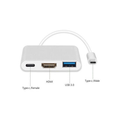 adaptador-maclean-usb-c-hdmi-usb-30-usb-c-mctv-840