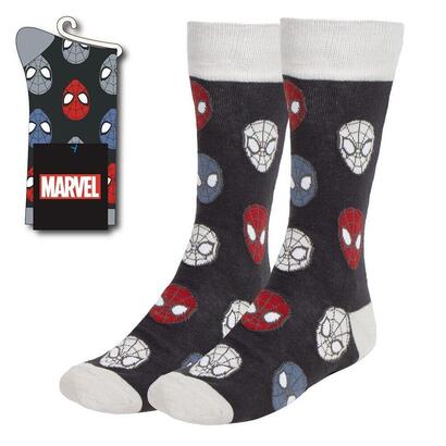 pack-de-6-unidades-calcetines-spiderman-marvel-adulto