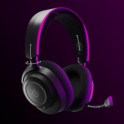 auriculares-steelseries-arctis-nova-7-inalambrico-usb-tipo-c-bluetooth-negro