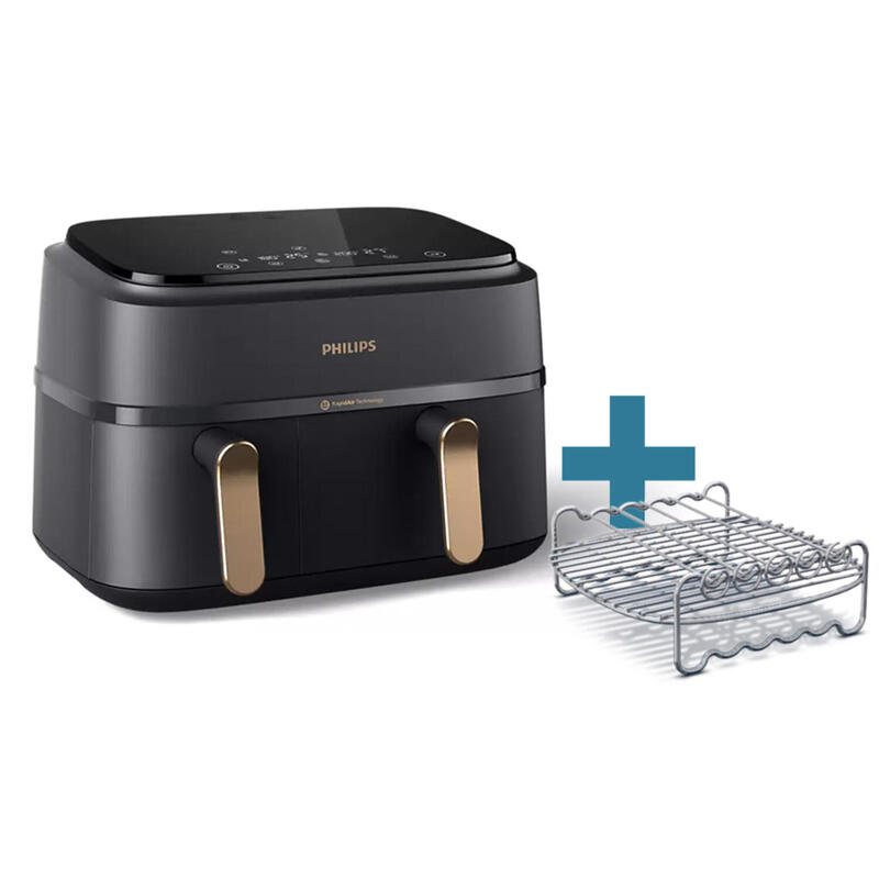 philips-3000-series-na35204-freidora-9-l-independiente-2750-w-freidora-de-aire-caliente-negro-cobre