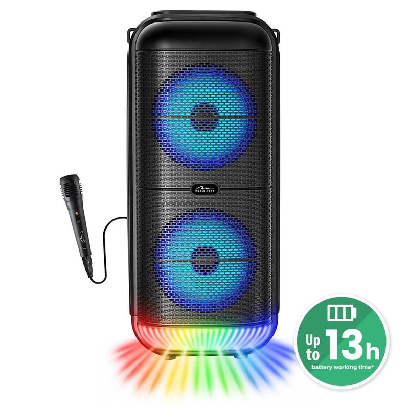 media-tech-bt-power-audio-disco-portable-bluetooth-53-speaker-with-disco-illumination-karaoke-fm-radio-mp3-50w-rms-900w-pmpo