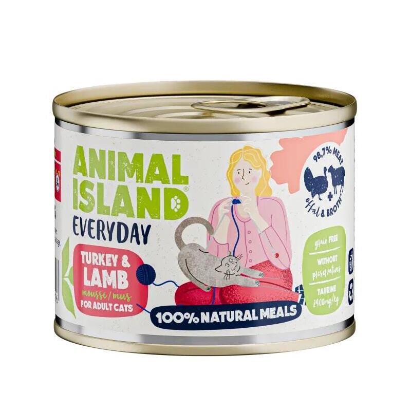 animal-island-everyday-turkey-and-lamb-wet-cat-food-200g