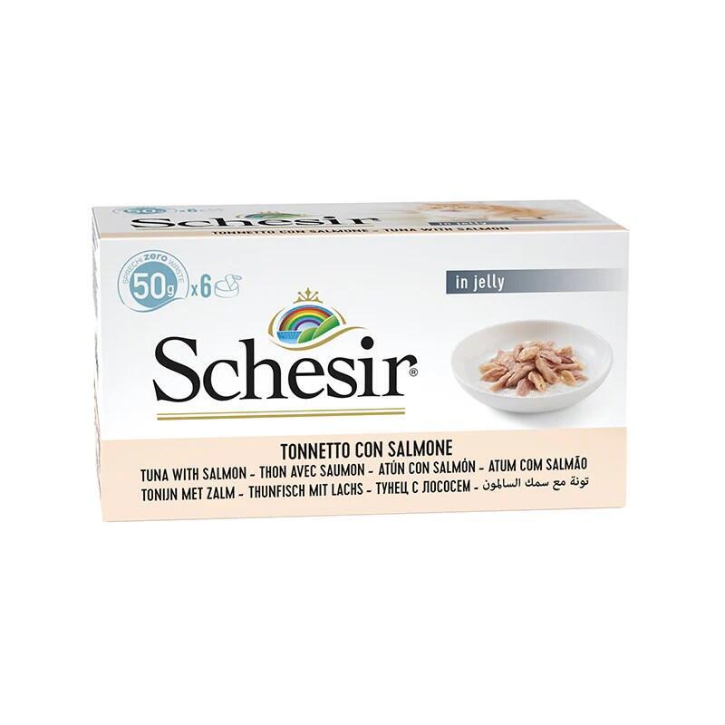 schesir-tuna-with-salmon-in-jelly-wet-cat-food-6x50g