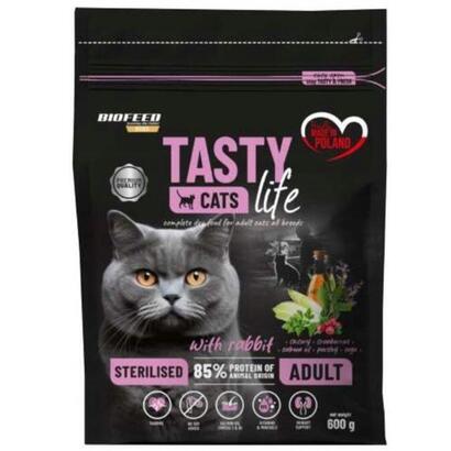 biofeed-tasty-cats-life-sterilised-rabbit-dry-cat-food-600g