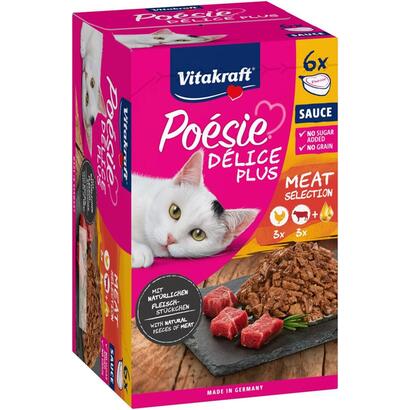 vitakraft-poesie-delice-plus-pollo-y-ternera-comida-humeda-para-gatos-6x85g
