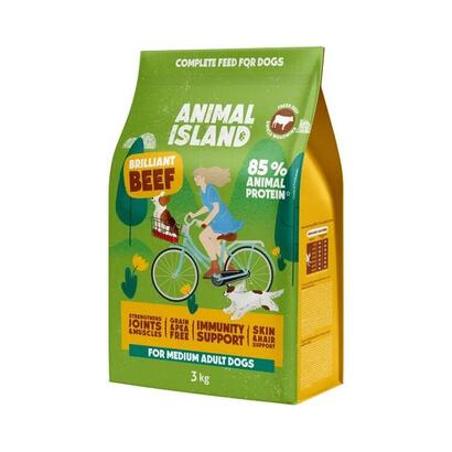 animal-island-brilliant-beef-dry-dog-food-3kg