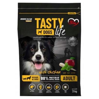 biofeed-tasty-life-medium-and-large-chicken-dry-dog-food-3kg