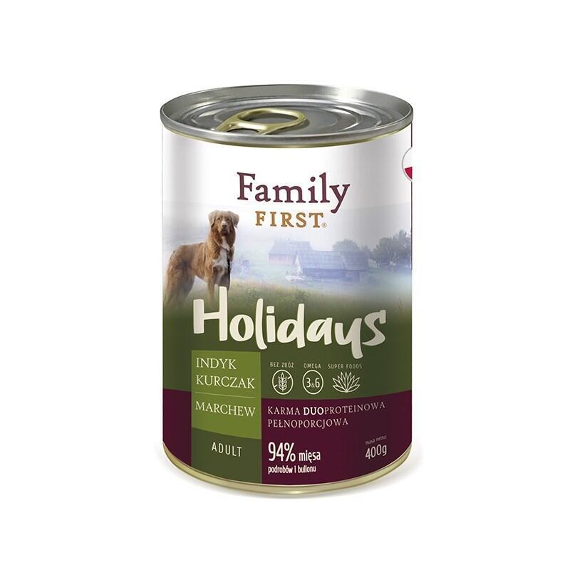 family-first-holidays-adult-turkey-chicken-carrot-wet-dog-food-400-g